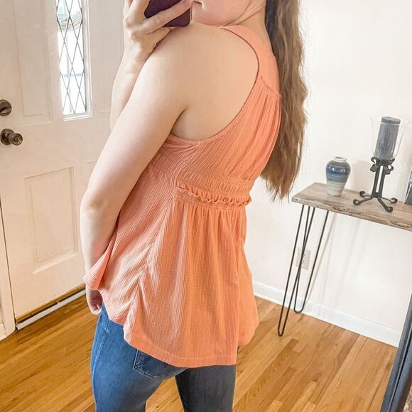 Free People Beach Bound Plunge Tank Top XS - Picture 4 of 9